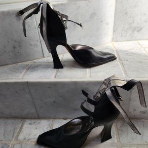 Luxury designer shoes from Nordstrom's, made in Italy, unique size like 8